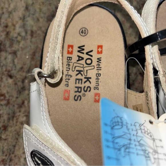 Volks Walkers Women's White Sandals - Picture 9 of 9